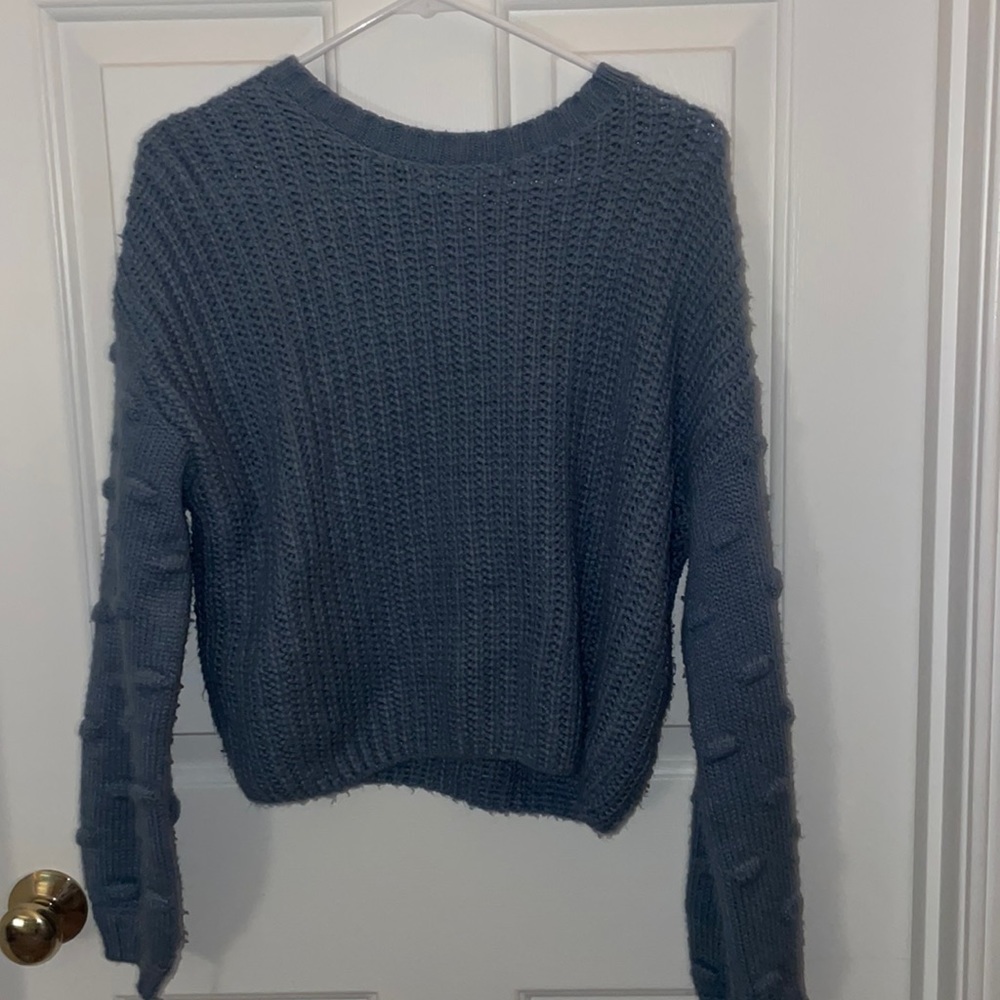 Blue super soft  sweater